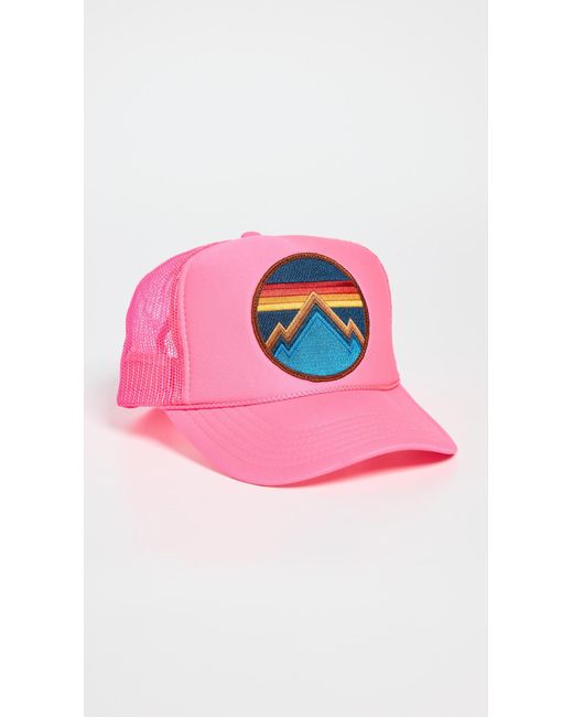 Aviator Nation Pink All Seasons Trucker Hat
