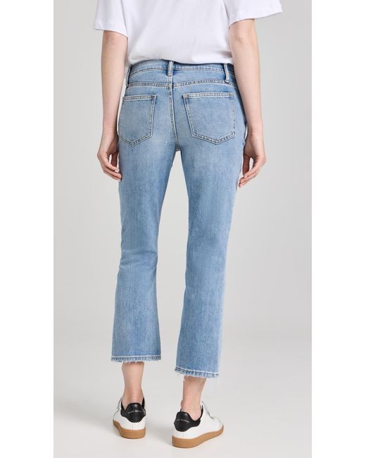 HATCH Blue The Crop Maternity Jeans