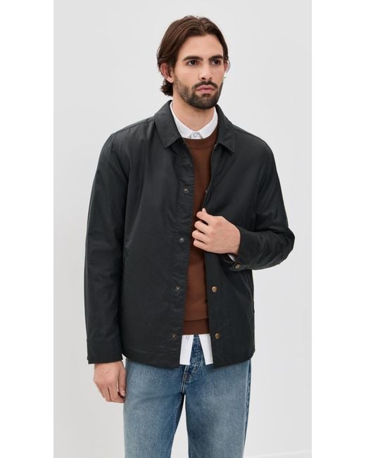 Billy Reid Black Harrison Jacket for men
