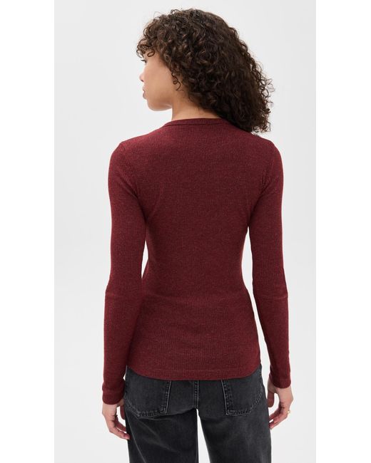 Agolde Red Delphi Slim Tee