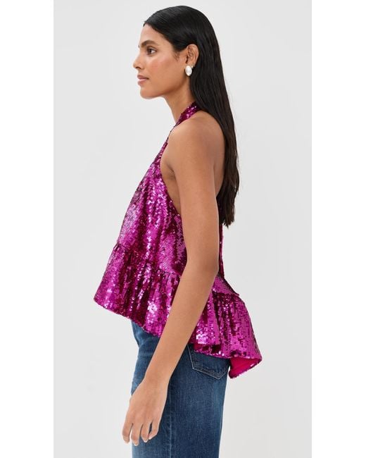 Azeeza Purple Winston Top