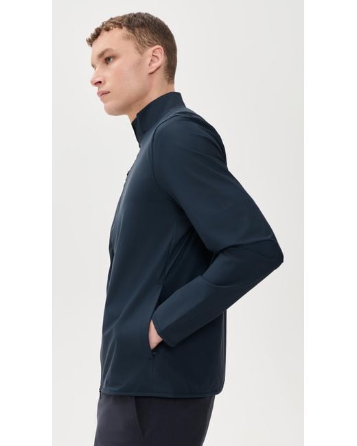 Rhone Blue Long Game Jacket for men