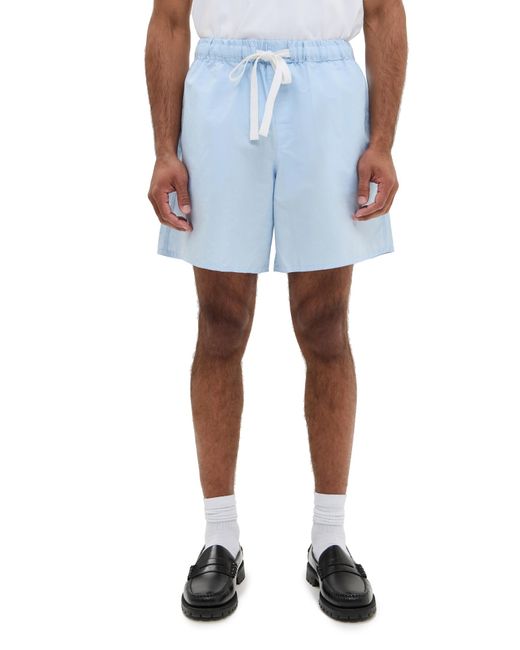 J.W. Anderson Blue Drawstring Shorts 7 for men