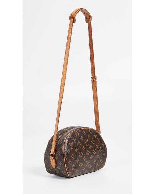 What Goes Around Comes Around Lv Monogram Blois Bag in Brown