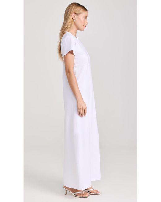 Leset White Margo Maxi Dress