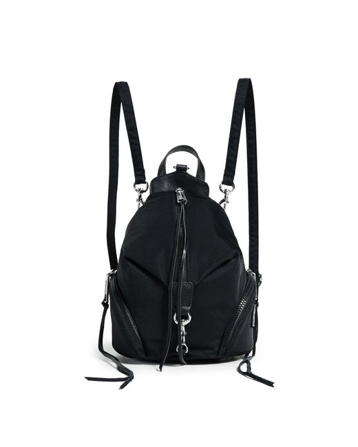convertible mini julian backpack black Rebecca Minkoff womens Medium Backpack, Black, One Size US : Clothing, Shoes & Jewelry lock detail and dangling zip tassels add signature touches Convertible Backpack Studded Mini Backpack