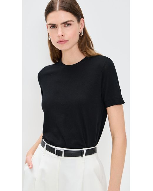 Theory Black Basic Tee