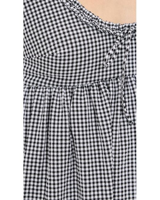 Solid & Striped Gray The Cassidy Dress
