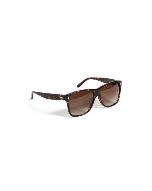Tory Burch Multicolor Square Sunglasses
