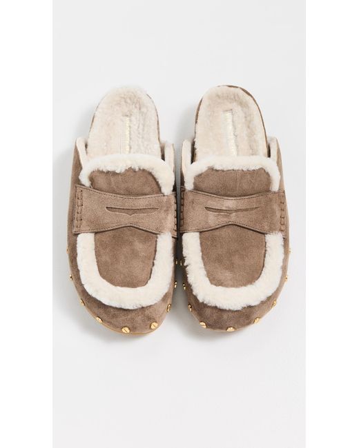 Veronica Beard White Fenix Clogs