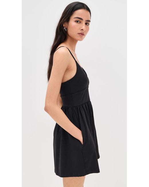 Susana Monaco Black String V Romper