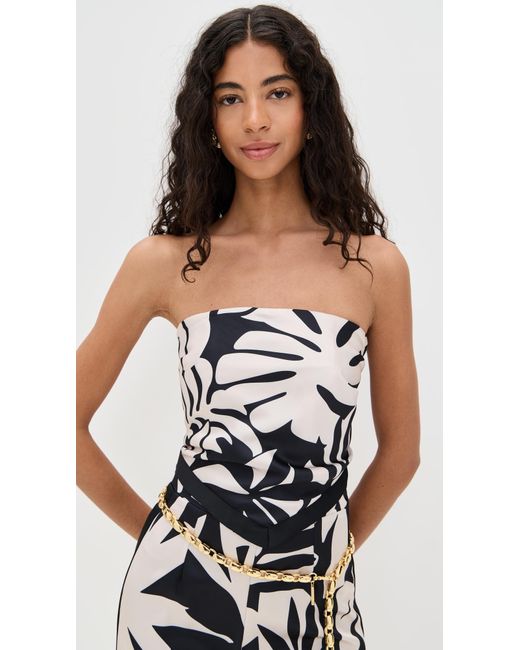 Seven Wonders Black Tina Scarf Top