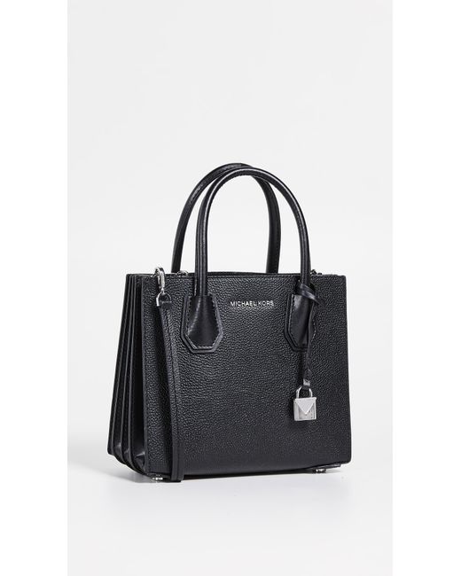 MICHAEL Michael Kors Mercer Medium Messenger Bag in Black Lyst