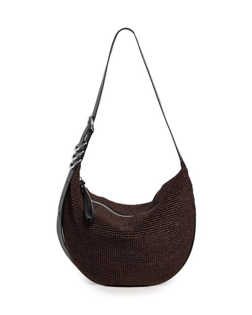 Rag & Bone Black Mercer Medium Hobo Bag