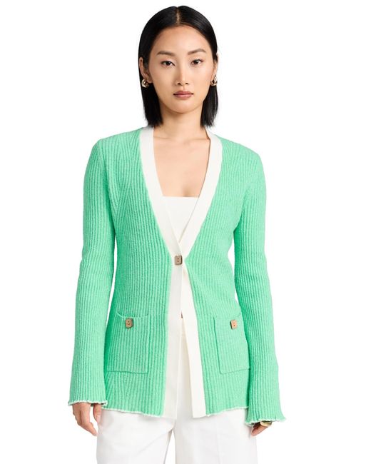 Joos Tricot Green Jootricot Terry Cardigan