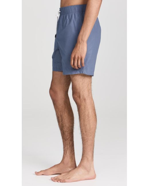 Onia Blue Chares 7" Swi Trunks Bue Grey for men