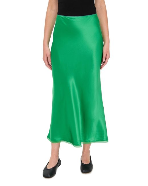 La Ligne Green Bianca Skirt