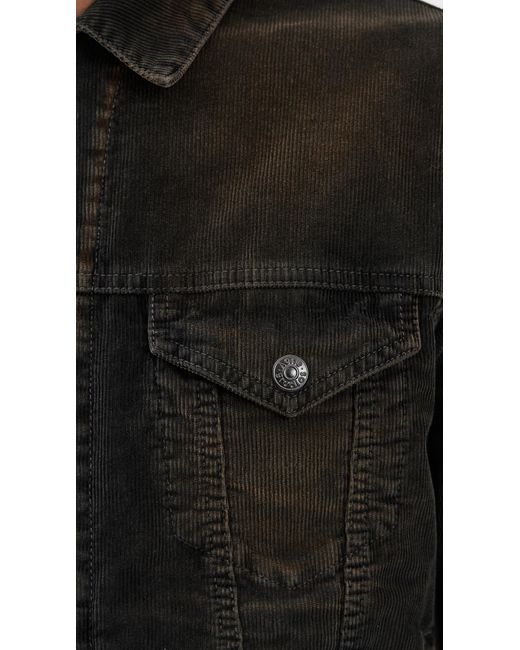 Acne Black Rye U Corduroy Jacket for men