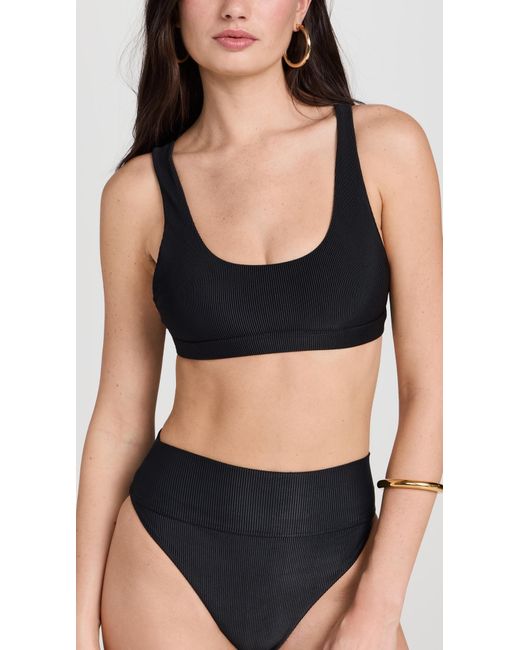 Beach Riot Black Peyton Top