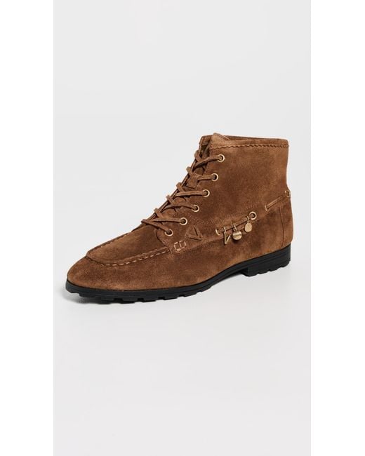 Veronica Beard Brown Phaedra Booties