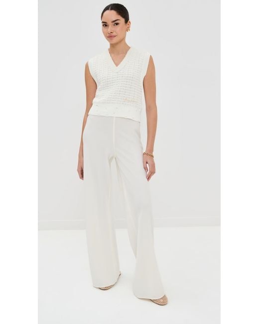 Jonathan Simkhai White Holdyn Top
