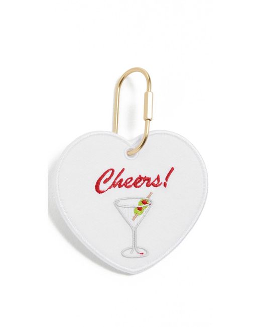 Abode White Cheers! Charm
