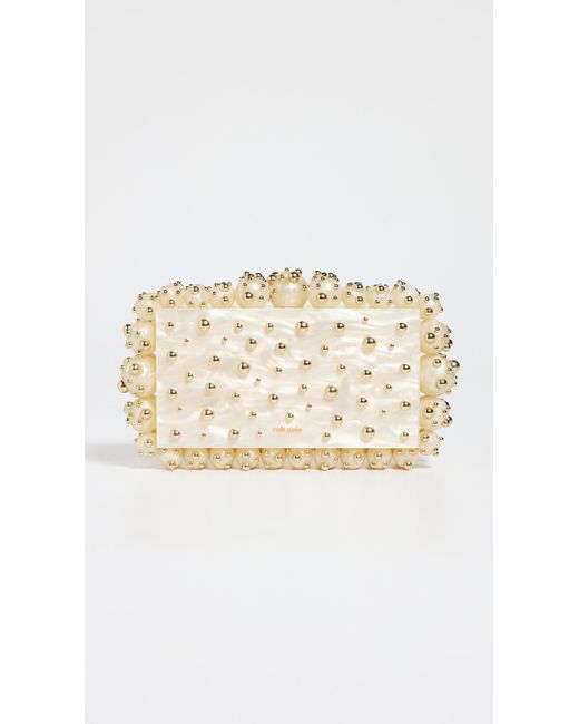 Cult Gaia Natural Eos Clutch