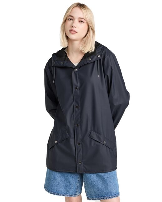 Rains Blue Rain Jacket