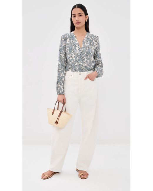 Veronica Beard Multicolor Farah Blouse