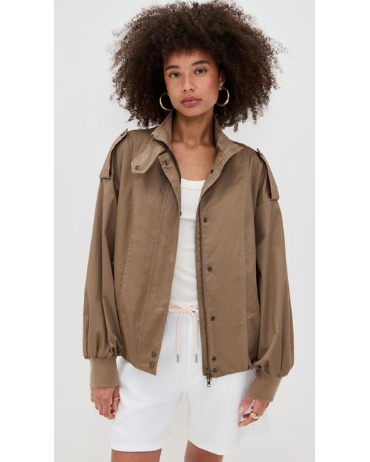 Staud Brown Simone Jacket