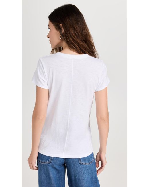 Rag & Bone White The Tee