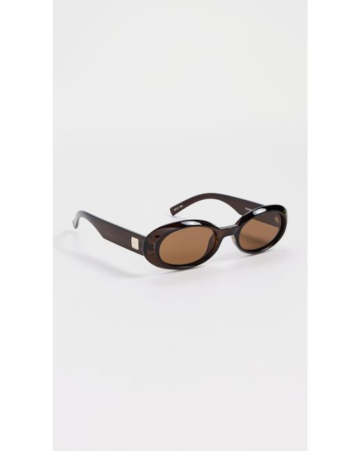 Le Specs Brown Work It! Sunglasses