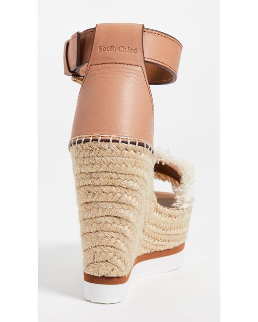 see by chloe glyn mid wedge espadrilles