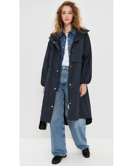 Barbour Blue Naboo Showerproof Jacket