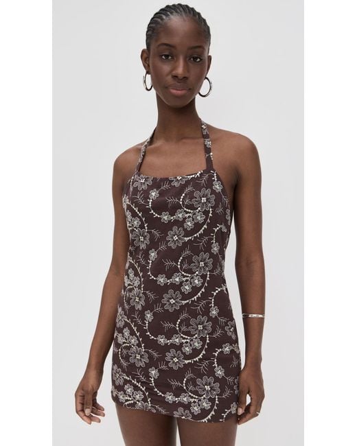 siedres brown dress Siedres Ceyl Brown Dress by Siedres