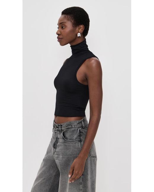 ÉTERNE Black Harlow Top