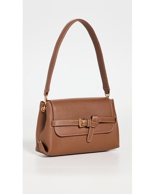 Oroton Margot Small Top Handle Bag in Brown Lyst