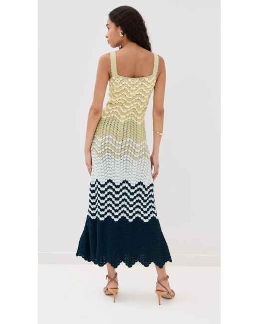 Escvdo White Marea Maxi Dress
