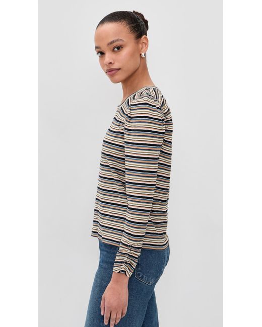 Veronica Beard Black Bouvet Tee