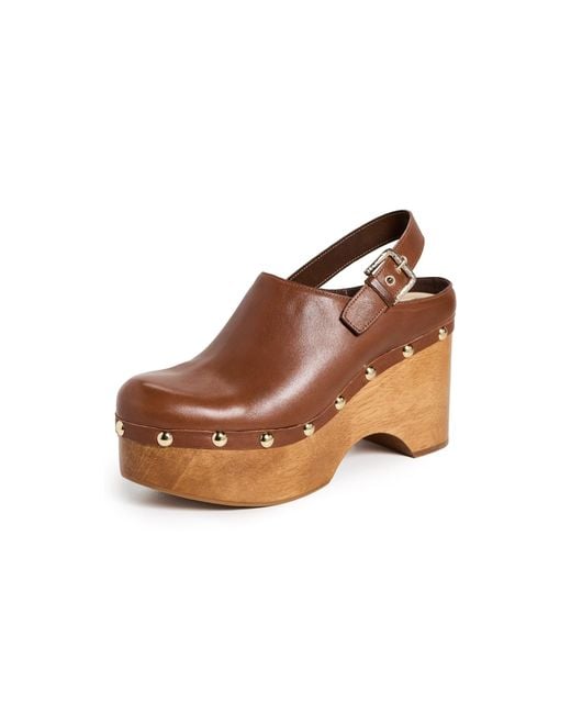 Dolce Vita Brown Adelan Clogs