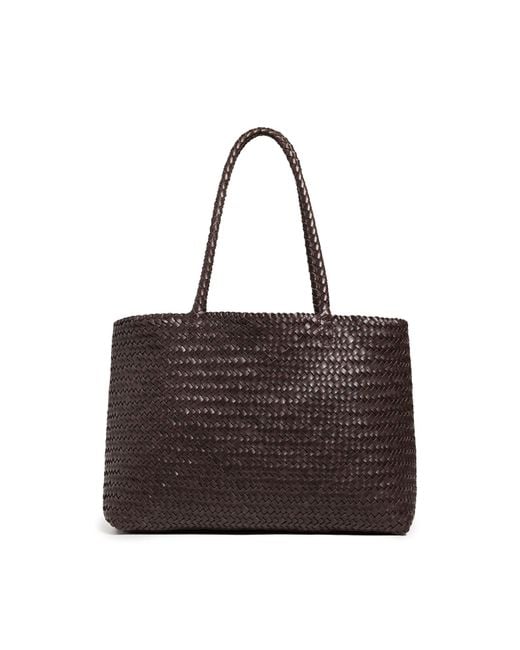 Madewell Brown Transport Early Weekender Woven Tote