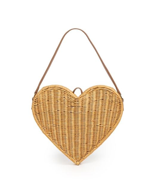 Serpui White Pulsating Heart Bag