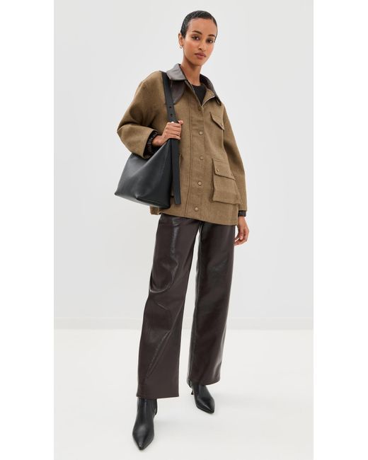 Line & Dot Brown Bourbon Jacket