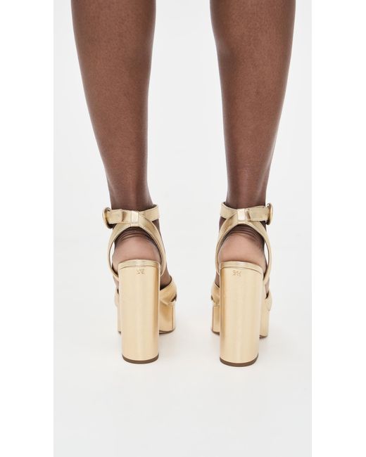 Sam Edelman Natural Savannah Platform Heels