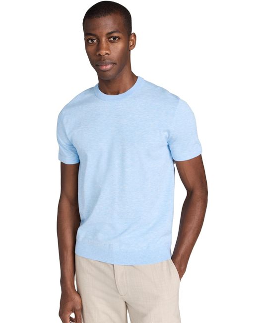 Theory Blue Arior Tee In Ight Bien Kyight Eange for men