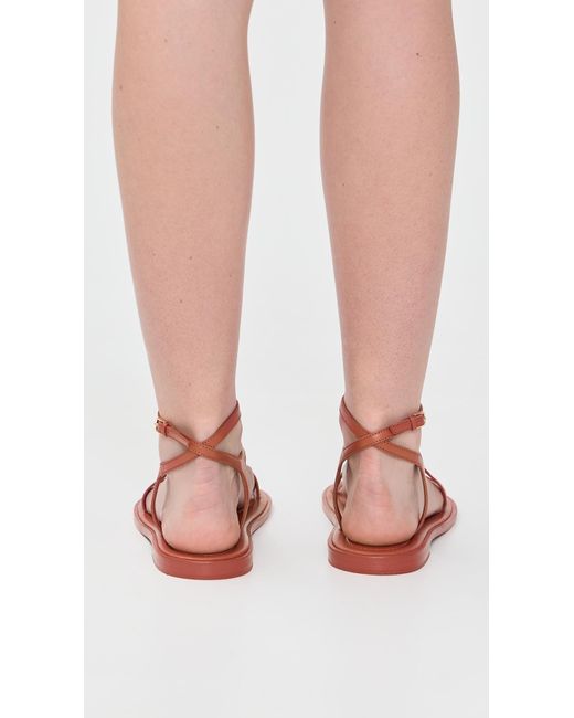 A.Emery Red A. Emery Edna Sandals