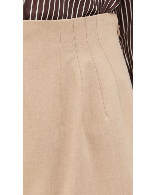 Staud Natural Magpie Shorts
