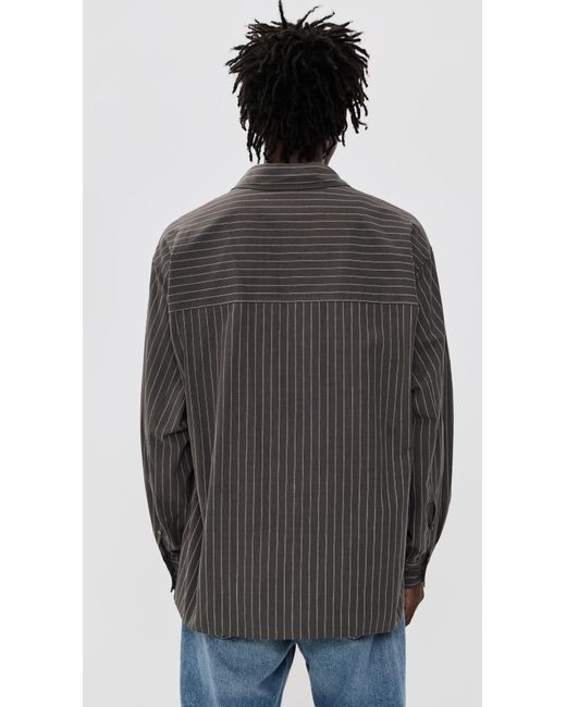 Agolde Black Aurel Shirt for men