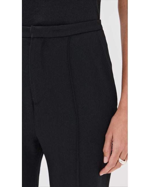 BITE STUDIOS Black Cora Organic Wool Trousers