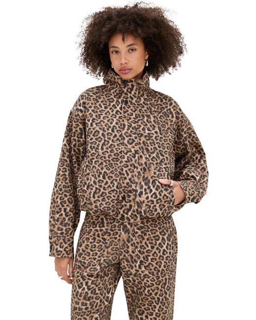 LNA Brown Broadway Jacket